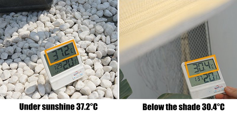 Beige Sun Shade Sail Home Garden Awnings Outdoor Protection Covers Sun Shelter Canopy Square Patio Glass House Customized Size