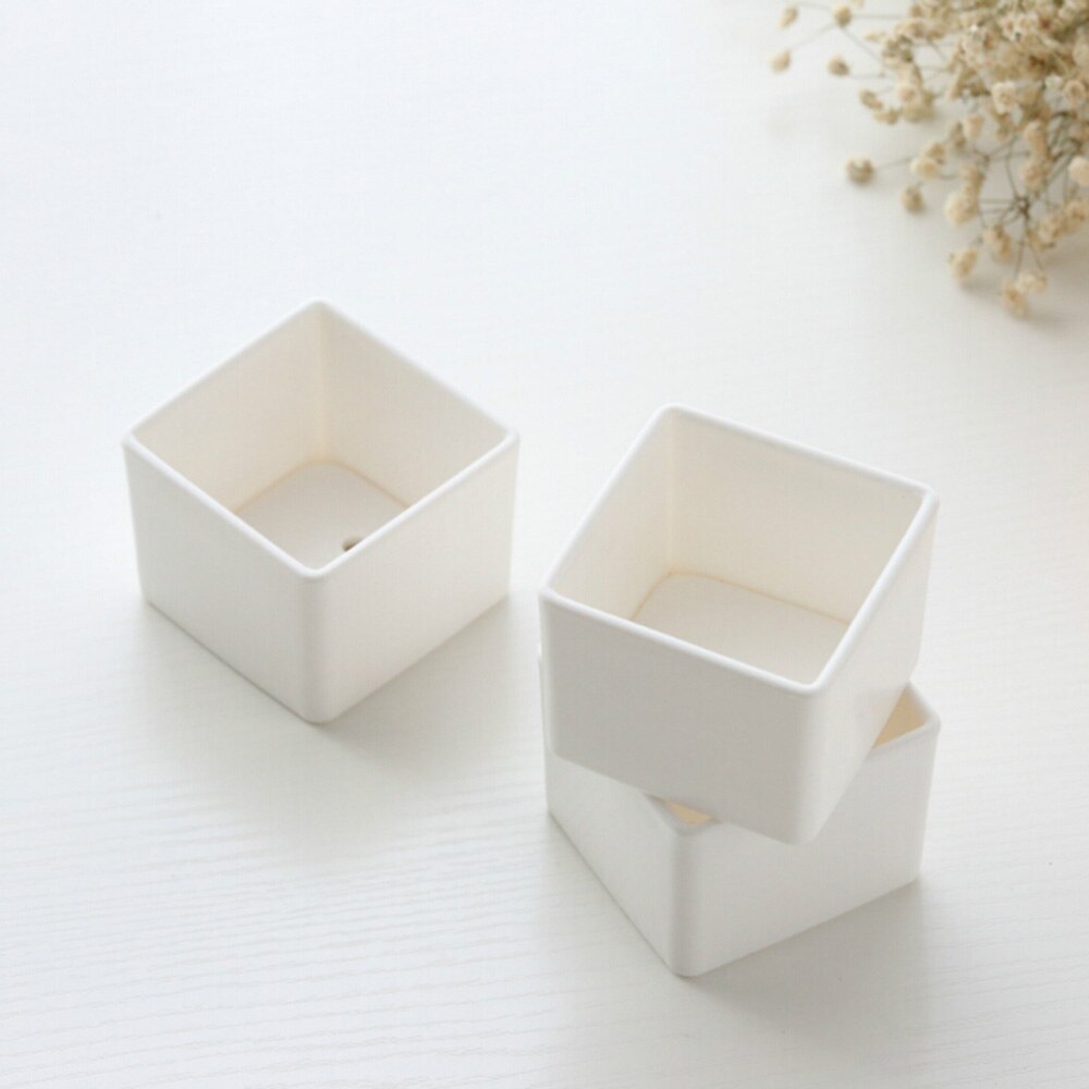 Succulent Plant Fleshy Flower Decorative Square Pot Box Container Garden Planter flower pot plastic small green plant Drop ship