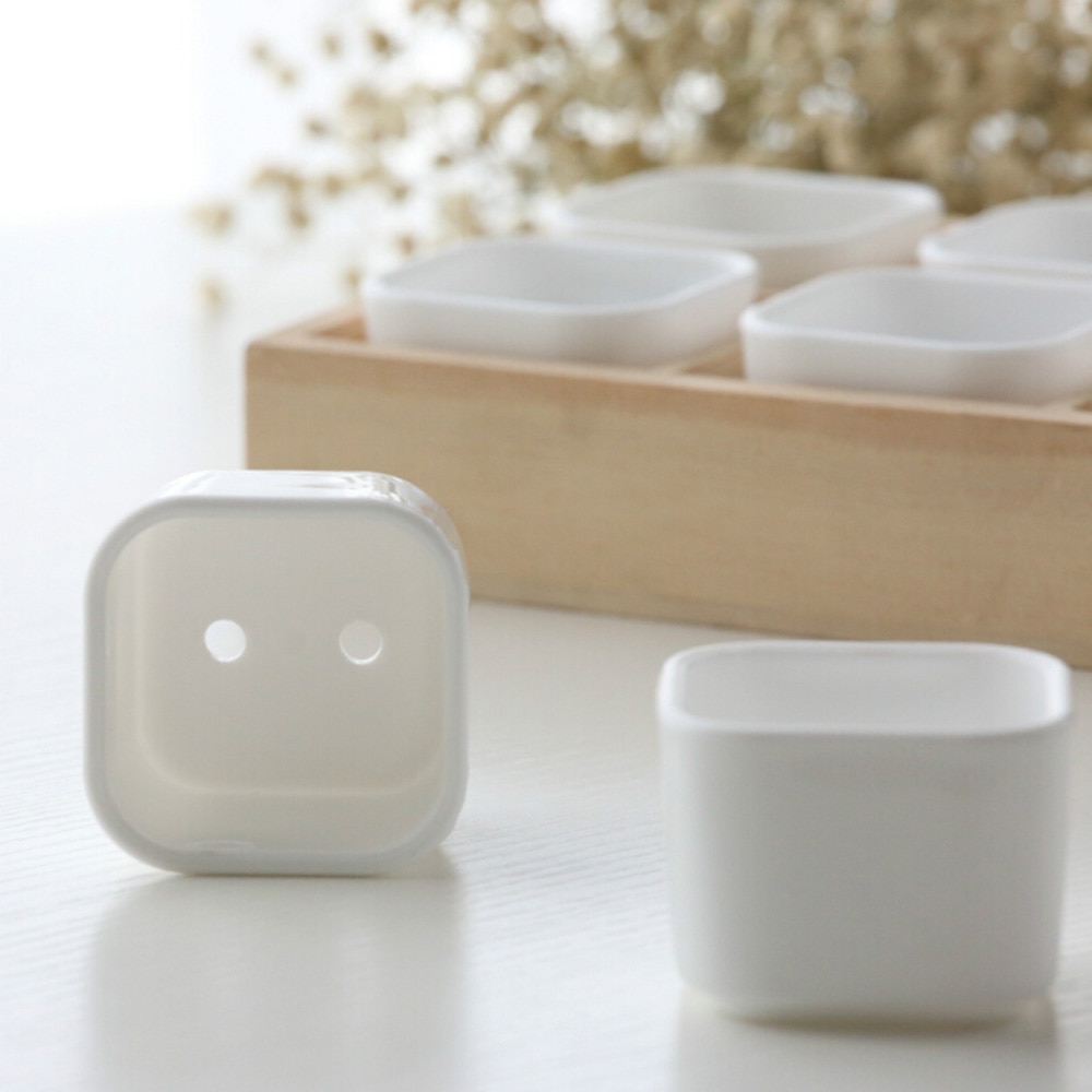 Succulent Plant Fleshy Flower Decorative Square Pot Box Container Garden Planter flower pot plastic small green plant Drop ship