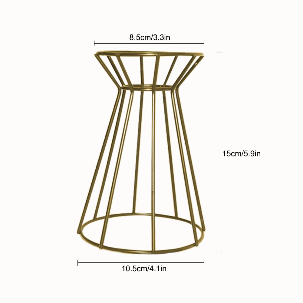 Freestanding Hanging Double Diamond Shaped Metal Tillandsia Air Plants Rack Holder Planter Ornament #BO