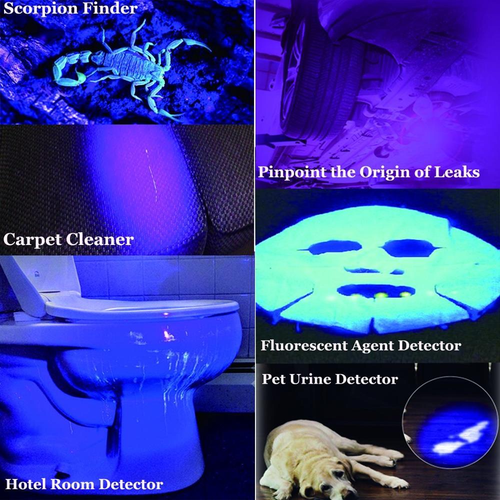 100 LED UV Ultra Violet Flashlight 395nm Blacklight Detector AA Battery Powered Detection Outdoor Torch Lamp Light 100 LED UV Ultra Violet Flashlight 395nm Blacklight Detector AA Battery Powered Detection Outdoor Torch Lamp Light