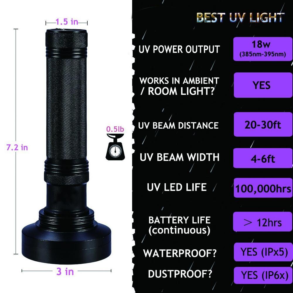 100 LED UV Ultra Violet Flashlight 395nm Blacklight Detector AA Battery Powered Detection Outdoor Torch Lamp Light 100 LED UV Ultra Violet Flashlight 395nm Blacklight Detector AA Battery Powered Detection Outdoor Torch Lamp Light