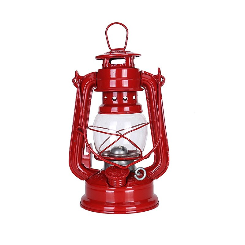 1PC Handheld Oil Lamp Retro Kerosene lamp Camping Light Flame Light Lantern Outdoor Indoor Nightlights Camping Lamp Tools