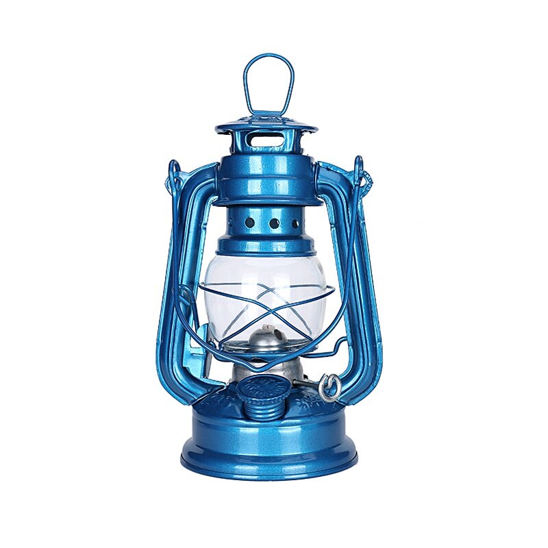 1PC Handheld Oil Lamp Retro Kerosene lamp Camping Light Flame Light Lantern Outdoor Indoor Nightlights Camping Lamp Tools